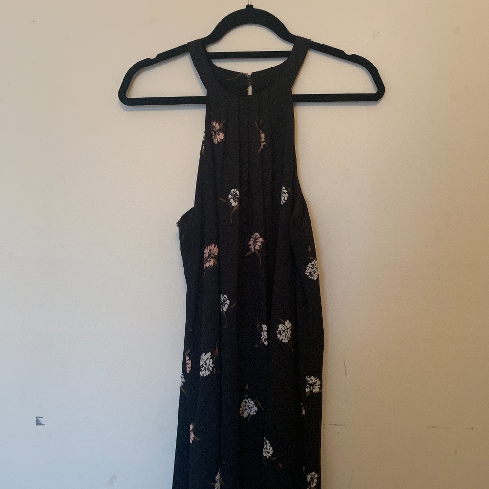 Black & Floral Dress
